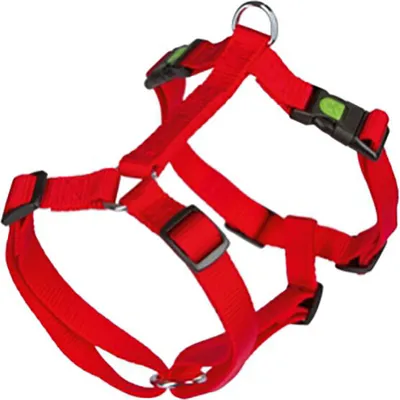 Image de Harnais Miami avec boucle Safety Fix, rouge, 30 - 40 cm