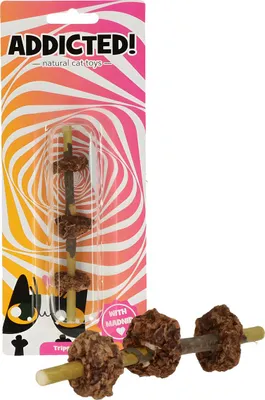 Produktbild von Addicted! Katzenspielzeug Fruchtspieß aus Madnip