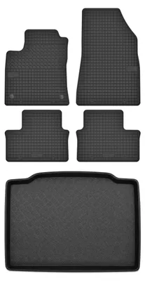 Immagine prodotto di Tappetini gomma SolidTread + bagagliaio per Renault Clio V 2019- 5 pezzi