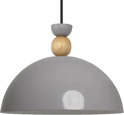 Produktbild von Pendelleuchte Yimpi Hängelampe Industrial Ø30 cm, E27, Grau Moderne Lampe