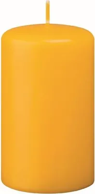 Produktbild von Stumpenkerzen Goldgelb 200 x 50 mm, 6 Stück
