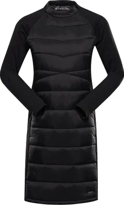 Produktbild von Alpine Pro Omera Kleid Schwarz M-L Damen Schwarz M-L