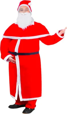 Produktbild von Weihnachtskostüm Weihnachtsmann Mantel Kostüm-Set