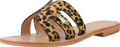 Image de Sandalias Mujer Modèle Les Tropeziennes Hadamia Couleur Imprimé Animalier