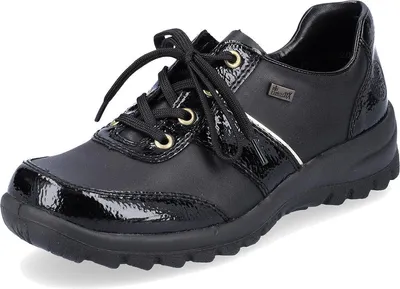 Produktbild von Rieker Damen Schnürschuh in Schwarz, Größe 40