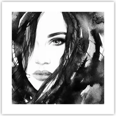 Produktbild von Poster - Poster ohne Rahmen - Schmuck Dame Kleid Eleganz - 40x40 cm - Wand Bild - Wanddeko - Wandbilder - Kunstposter - Wandposter - Bilder - Kunstdruck - Wanddekoration - Wandbild - P2XAC40x40-3097