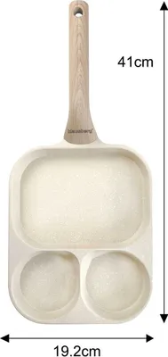 Obrázek produktu pro Klausberg Čtvercová pánev 41 x 19 cm, béžová