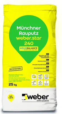 Immagine prodotto di weber.star 240 AquaBalance 3,0mm 25kg Münchner
