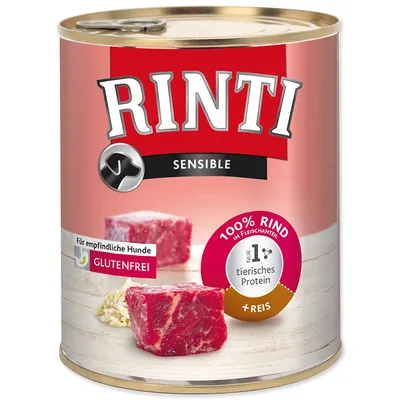 Produktbild von Rinti Sensible Rind & Reis - 800 g