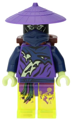 Image de LEGO Minifigurine Ninjago, Guerrier Fantôme, Ninja (njo0183) – neuve