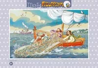 Produktbild von Puzzle 15 elementów. Mały Pielgrzym. Cudowny połów