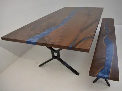 Image de Design Table Banc Table de cuisine Tables Bancs Massif Bois véritable Salon
