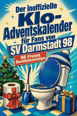 Produktbild von Der inoffizielle Klo-Adventskalender für Fans von SV Darmstadt 98