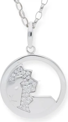 Produktbild von JuwelmaLux Anhänger Silber 925 Sternzeichen Löwe mit Zirkonia JL20-02-0143