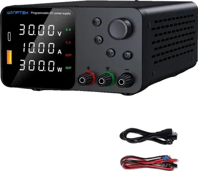 Zdjęcie produktu dla Zasilacz laboratoryjny, regulowany 30V, wyjście 10A, TPS3010 30V 10A-a, wtyczka 220V EU-a