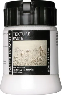 Produktbild von Daler Rowney Acrylic Medium Strukturpaste 250 ml White