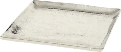 Produktbild von Dekoschale Dekoteller Metall Kerzentablett 25x25 cm