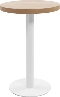 Immagine prodotto di Maison Exclusive - Tavolino da bistrot marrone chiaro 50 cm in MDF