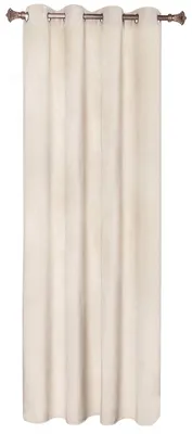 Verdunkelungsvorhang 140x270 cm, Samt, blickdicht, Beige