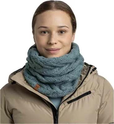 Produktbild von Buff ® Knitted & Fleece Nackenwärmer Blau  Blau One Size