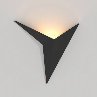 Obrázek produktu pro Nástěnné svítidlo Maytoni Trame LED 3W černá teplá bílá