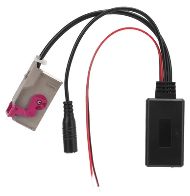 Obrázek produktu pro Bezdrátový adaptér do auta s kabelem AUX a technologií Bluetooth 5.0 s mikrofonem pro handsfree – náhradní díl pro RNSE, RNS a E Host