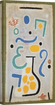 Produktbild von Leinwandbilder - Paul Klee, Die Vase - 140x70 cm