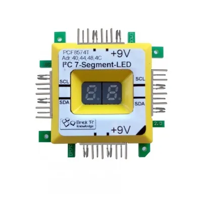 Produktbild von ALLNET Brick’R’knowledge I2C 7 Segment Display
