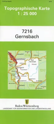 Obrázek produktu pro Gernsbach 1 : 25 000