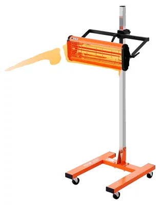 Zdjęcie produktu dla Lampa Utwardzająca Na Podczerwień Vevor 1500W Z Timerem I Regulacją