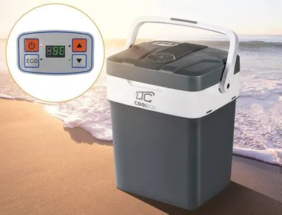 Obrázok produktu pre Autochladnička s funkciou ohrevu LTC LTC5005, 32 l, displej, USB, sivá