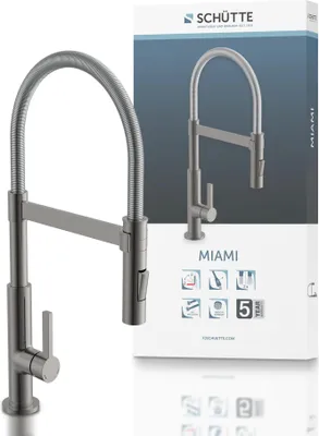 Produktbild von MIAMI Spiralfeder Spültischarmatur, Graphit matt