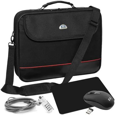 Produktbild von PEDEA Notebook-Tasche "Trendline" Starter Kit für Notebooks mit Displaygrößen bis 20,1 Zoll (51cm) inkl. schnurlos Maus,