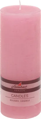 Produktbild von Stumpenkerze "Raureif" Rosa 200/78 mm Steinhart Kerzen in RAL-Kerzen Güte Qualität