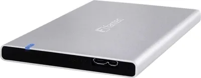 Produktbild von FANTEC ALU7MMU3 silber Aluminium 2,5  SATA, USB 3.0, 7mm Bauhöh