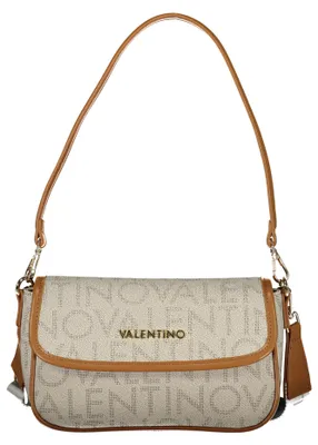 Immagine prodotto di Elegante borsa a tracolla da donna beige realizzata con materiali riciclati