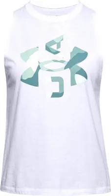 Produktbild von Under Armour Muskelshirt mit Logo-Grafik für Damen, Größe: S