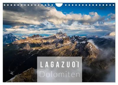Produktbild von Lagazuoi Dolomiten (Wandkalender 2027 DIN A4 quer), CALVENDO Monatskalender