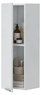 Produktbild von Parga - Wandschrank, 30x85h cm Weiß Hochglanz, ein Regal