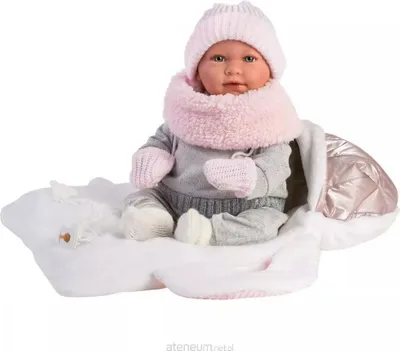 Produktbild von Mimi weinende Babypuppe mit Träger 42cm