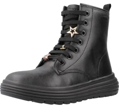 Produktbild von Geox Mädchen Stiefeletten J36ETC 000BC C9999 Farbe: Schwarz Größe: 34
