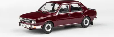 Zdjęcie produktu dla Skoda 120 L (1982) - Czerwony Maron ABREX 1:43