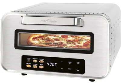 Produktbild von Clatronic PC-PO 1323 Edelstahl edelstahl gebürstet bis für Pizza O 31.5cm