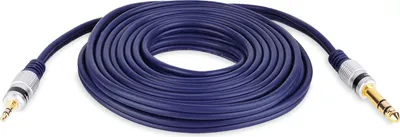 Obrázok produktu pre KÁBEL 6,3 mm stereo konektor – 3,5 mm stereo konektor VITALCO KÁBEL 6,3 mm stereo konektor – 3,5 mm stereo konektor VITALCO 1,5 m (MK68)