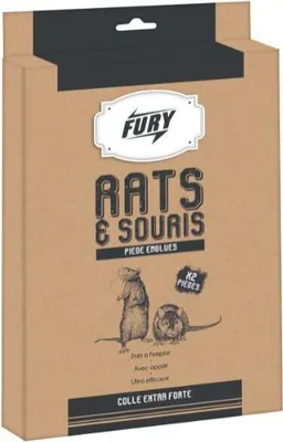 Image de Pièges Englués Rats Et Souris X2 - Fury