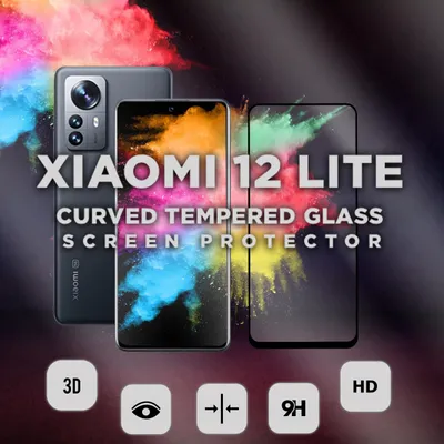 Obrázek produktu pro 1-balení Xiaomi 12 Lite Ochranné sklo na displej - Tvrzené sklo 9H - Super kvalita 3D