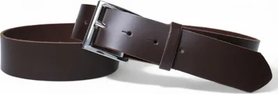 Produktbild von Ledergürtel Echtleder 4 cm, silberne Schnalle klassisch, viele Farben, FRONHOFER