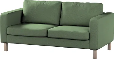 Produktbild von Dekoria Bezug für Karlstad 2-Sitzer Sofa nicht ausklappbar, grün, Sofahusse, Karlstad 2-Sitzer