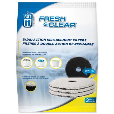 Produktbild von Catit Ersatz-Schaumstoff/-Filter für Fresh & Clear Trinkbrunnen