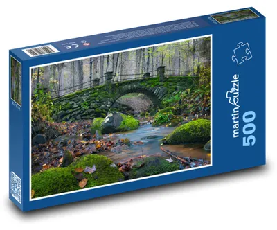 Obrázek produktu pro martinpuzzle - Puzzle 500 - Zapomenutý most v lese